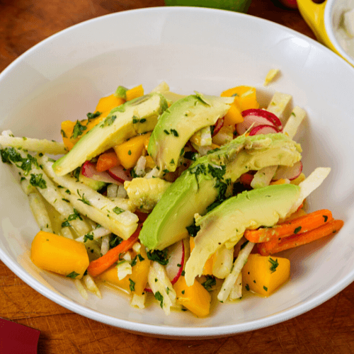 Spicy Salad with Raw Mango