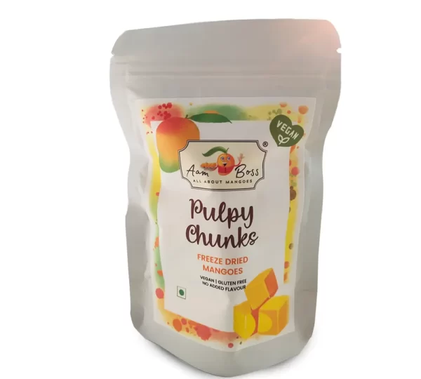 Frozen Dried Alphonso Chunks Front