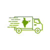 Mango Delivery Van Icon